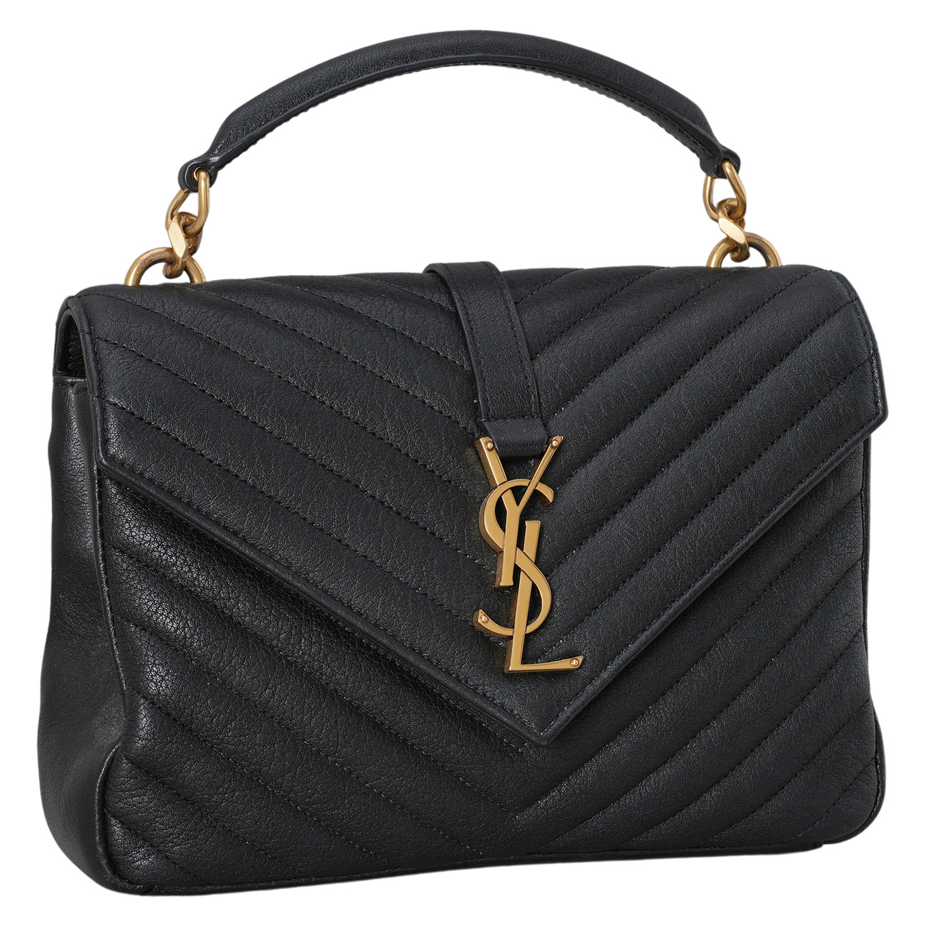 YVES SAINT LAURENT(USED)생로랑 600279 컬리지 미디움 백